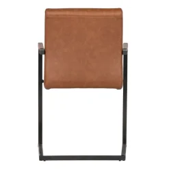 WOOOD Eetkamerstoel Bas Cognac