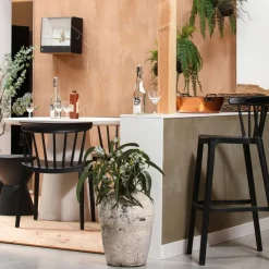 WOOOD Eetkamerstoel Bliss Zwart