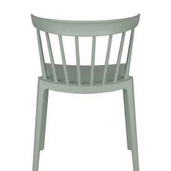 WOOOD Eetkamerstoel Bliss Groen