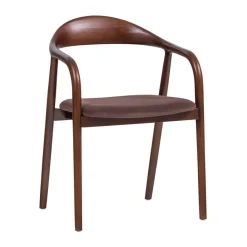 WOOOD Eetkamerstoel Bran Bruin