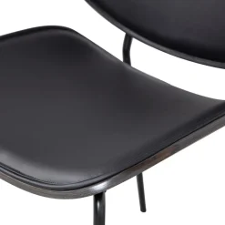 WOOOD Eetkamerstoel Close Zwart