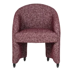 WOOOD Eetkamerstoel Cordo Bordeauxrood