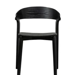 WOOOD Eetkamerstoel Cras Zwart