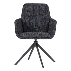 WOOOD Eetkamerstoel Grant Zwart