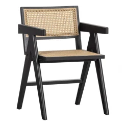 WOOOD Eetkamerstoel Gunn Zwart