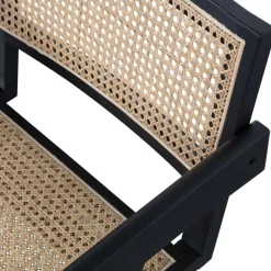 WOOOD Eetkamerstoel Gunn Zwart