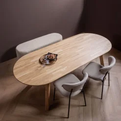 WOOOD Eetkamerstoel Kjeld Beige