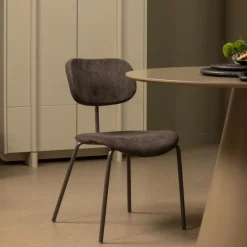 WOOOD Eetkamerstoel Link Bruin