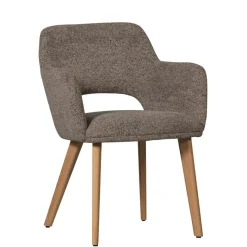 WOOOD Eetkamerstoel Murat Taupe