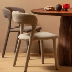 WOOOD Eetkamerstoel Noble Taupe