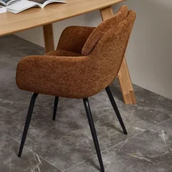 WOOOD Eetkamerstoel Runa Caramel