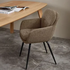 WOOOD Eetkamerstoel Runa Zand