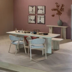 WOOOD Eetkamerstoel Tunar Naturel