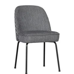 WOOOD Eetkamerstoel Vogue Zwart/Grijs