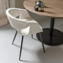 WOOOD Eetkamerstoel Yossi Beige