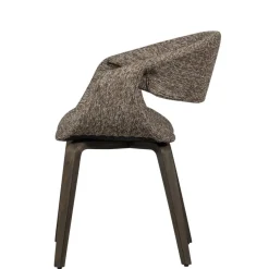 WOOOD Eetkamerstoel Yossi Bruin