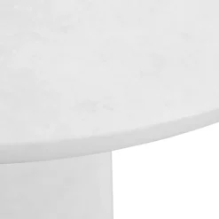 WOOOD Eettafel Damon Wit - Ø 100 cm