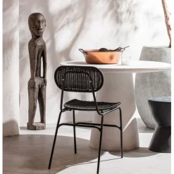 WOOOD Eettafel Damon Wit - Ø 100 cm