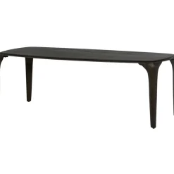 WOOOD Eettafel Fiore Donkerbruin - 230x95 cm