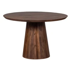 WOOOD Eettafel Limit Walnootbruin - Ø 130 cm