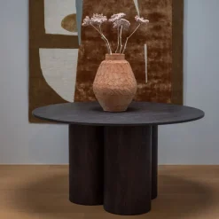 WOOOD Eettafel Oona Donkerbruin - Ø 140 cm