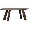 WOOOD Eettafel Roundly Bruin - 200x100 cm