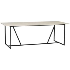 WOOOD Eettafel Silas Dust - 220x90 cm