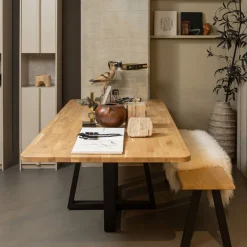 WOOOD Eettafel Tablo Naturel - 240x100 cm