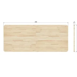 WOOOD Eettafel Tablo Naturel - 240x100 cm