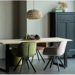 WOOOD Eettafel Tablo Naturel - 200x90 cm