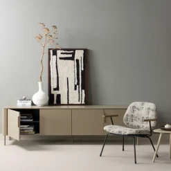 WOOOD Fauteuil Aure Beige