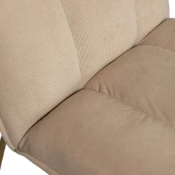 WOOOD Fauteuil Fie Beige