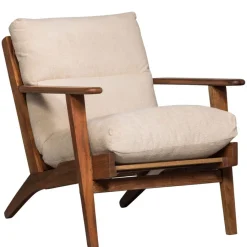 WOOOD Fauteuil Houston Naturel