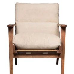 WOOOD Fauteuil Houston Naturel