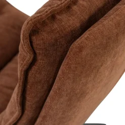 WOOOD Fauteuil Kube Bruin