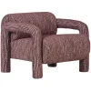 WOOOD Fauteuil Lenny Bordeauxrood