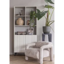 WOOOD Fauteuil Lenny Zand