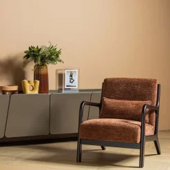 WOOOD Fauteuil Mark Bruin
