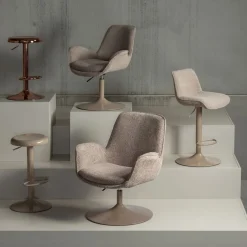 WOOOD Fauteuil Marten Zand