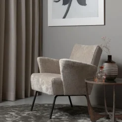 WOOOD Fauteuil Muse Beige
