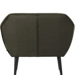 WOOOD Fauteuil Rocco Donkergroen