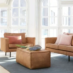 WOOOD Fauteuil Rodeo Cognac