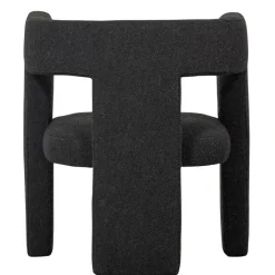 WOOOD Fauteuil Tiwa Donkergrijs