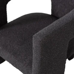 WOOOD Fauteuil Tiwa Donkergrijs