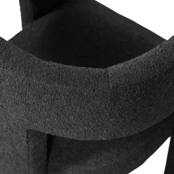 WOOOD Fauteuil Tiwa Donkergrijs