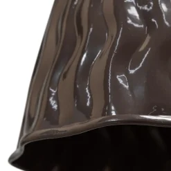 WOOOD Hanglamp Arleso Donkerbruin - E27 - Ø 19 cm