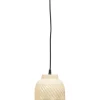 WOOOD Hanglamp Arleso Zand - E27 - Ø 14 cm
