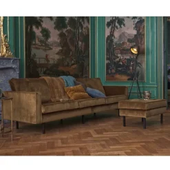 WOOOD Hocker Rodeo Honinggeel - 84x54 cm