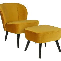 WOOOD Hocker Sara Oker - 56x36 cm