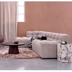 WOOOD Hoekbank Allure Links Bruin